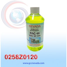 ACEITE REFRIG PAG (46) U/V P/NUEVO GAS 1/2/3/4 (8 ONZAS) NEVADA USA
