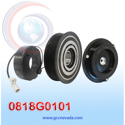 CLUTCH TOYOTA HILUX  VIGO / TUNDRA / 4RUNNER / FJ  AÑO 04/12 7PK 125MM 12V 10S17C NEVADA ASIA