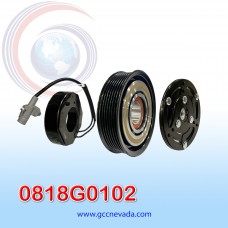 CLUTCH TOYOTA HILUX VIGO AÑO 07/13 7PK 125MM 12V 10S15C/10S17C NEVADA ASIA