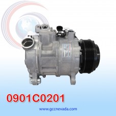 COMPRESOR BMW X5 3.0L AÑO 14/18 / 228I /428I 14/16 / 320I / 528I / 328I 2.0L 12/17 R-134-A 4 OREJAS 6PK 114MM 12V 7SBU17A NEVADA ASIA