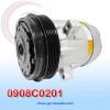 COMPRESOR GM CENTURY V-5 AÑO 1988 R-12 / R-134-A 4 OREJAS 6PK DELPHI COREA