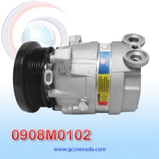 COMPRESOR GM CORSA V-5 AÑO 96/99 R-134-A 3 OREJAS 6PK NEVADA ASIA