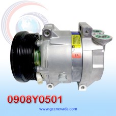 COMPRESOR CHEVROLET AVEO V-5 AÑO 04/13 R-134-A T/P 12V 6PK NEVADA ASIA