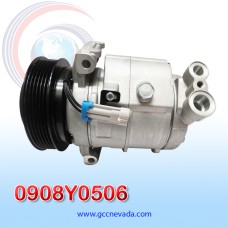 COMPRESOR CHEVROLET CRUZE AÑO 08/11 / ORLANDO 2015 DE PISTON R-134-A T/P 6PK 125MM 12V NEVADA ASIA