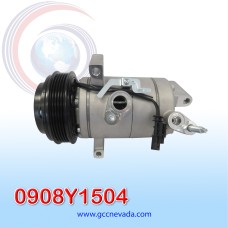 COMPRESOR CHEVROLET ONIX TURBO AÑO 19/23 / TRACKER TURBO R-134-A 6PK 12V NEVADA ASIA