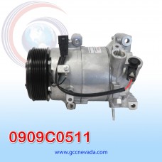 COMPRESOR HONDA CIVIC AÑO 16/21 / CR-V 17/22 TURBOCHARGED 1.5L 7PK 114MM 12V CVC NEVADA ASIA