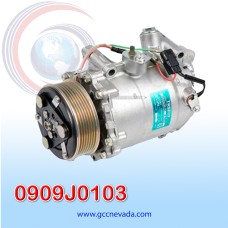 COMPRESOR HONDA C-RV TRSE09 AÑO 07/16  R-134-A T/P 7PK 12V SANDEN SINGAPUR