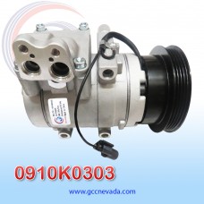COMPRESOR HYUNDAI TUCSON AÑO 06/09 / GETZ 03/09 R-134-A T/P 4PK 117MM 12V HS15 / 10PA15C NEVADA ASIA