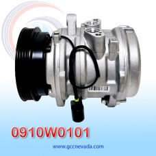 COMPRESOR HYUNDAI ATOS AÑO 98/14 / GETZ 02/09 R-134-A 3 OREJAS 4PK 115MM 12V SP10 NEVADA ASIA