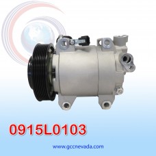 COMPRESOR NISSAN FRONTIER NP300 / NAVARA D23 AÑO 15/21 DIESEL 7PK 135MM 12V DKS17D ASIA