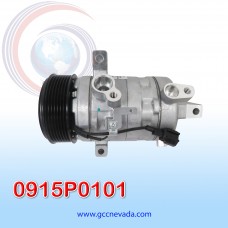 COMPRESOR NISSAN MARCH AÑO 14/17 / VERSA / NOTE 12/19 / TIIDA 16/18 DE PISTÓN R-134-A T/P 7PK 104MM 12V CR08 NEVADA ASIA