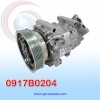 COMPRESOR RENAULT CLIO / LOGAN / SYMBOL / KANGOO AÑO 06/09 / NISSAN PLATINA 2004  R-134-A 6PK SD7V16 SANDEN JAPON