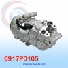 COMPRESOR RENAULT DUSTER TURBO 1.3L AÑO 2022 R-134-A T/P 7PK 110MM 12V SD7V16 NEVADA ASIA