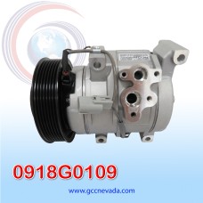COMPRESOR TOYOTA HILUX / RAV4 AÑO 01/05 R-134-A 7PK 135MM 12V 10S15C NEVADA ASIA