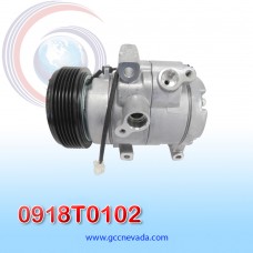 COMPRESOR TOYOTA TERIOS / SUZUKI ALTO AÑO 08/12 DE PISTÓN R-134-A T/P 6PK 105MM 12V NEVADA ASIA