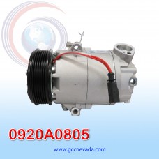 COMPRESOR VOLKSWAGEN FOX 1.0L AÑO 03/13 / GOL / SAVEIRO / VOYAGE 1.6L 09/15 / T/P 6PK 114MM 12V 6CVC13 NEVADA ASIA
