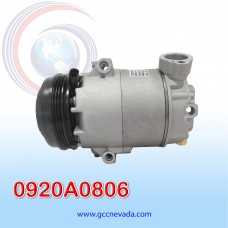 COMPRESOR VOLKSWAGEN FOX / GOL / SAVEIRO / VOYAGE AÑO 07/15 R-134-A T/P 3PK 113MM 12V ASIA