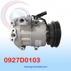 COMPRESOR KIA RIO / SEPHIA AÑO 06/11 1.6L R-134-A T/P 4PK 126MM 12V 6SBU16 NEVADA ASIA