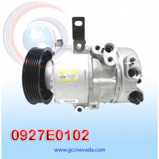 COMPRESOR KIA SPORTAGE AÑO 12/14 / HYUNDAI TUCSON IX35 16/17 2.0LTS 6PK 12V DVE16 DOWOON KOREA
