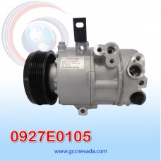 COMPRESOR KIA SPORTAGE AÑO 17/20 / HYUNDAI TUCSON 17/18 6PK 121MM 12V DVE16 NEVADA ASIA