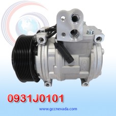 COMPRESOR JOHN DEERE 10PA15C 8PK 125MM 12V NEVADA ASIA