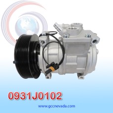 COMPRESOR JOHN DEERE POLIA (CAMION) 10PA17L WXTK142 8PK 12V NEVADA ASIA