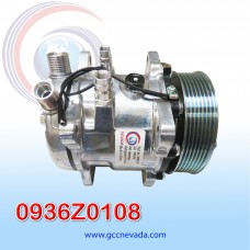 COMPRESOR 505 STD R-134-A 8 OREJAS O-RING 7PK 12V NEVADA ASIA       