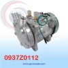 COMPRESOR 507 STD R-134-A 8 OREJAS TOMA VERTICAL O-RING 2A 125MM 24V NEVADA ASIA