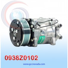 COMPRESOR 508 SANDEN R-134-A 8 OREJAS O-RING 7PK 12V SINGAPUR