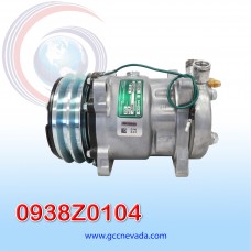 COMPRESOR 508 STD SANDEN O-RING R-134-A 8 OREJAS 2A 131MM 24V SINGAPUR