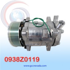 COMPRESOR 508 STD R-134-A 8 OREJAS ORING 8PK 123MM 24V NEVADA ASIA