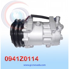 COMPRESOR 709 SANDEN O-RING R-134-A 12V T/P 2A ENSAMBLADO IMP