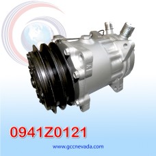 COMPRESOR 709 SANDEN R-134-A 8 OREJAS O-RING 2A 12V ENSAMBLADO IMP