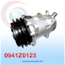 COMPRESOR 709 SANDEN R-134-A 8 OREJAS O-RING 2A 24V ENSAMBLADO IMP