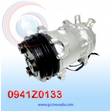 COMPRESOR 709 SANDEN R-134-A 7 OREJAS O-RING 2A 12V ENSAMBLADO IMP