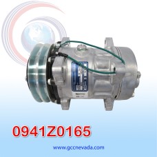 COMPRESOR 709 SANDEN SD7L15 S8296 R-404-A 8 OREJAS TOMA HORINZONTAL MUFFLER 2A 132MM 24V SINGAPURE