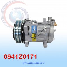 COMPRESOR 709 SD7L15 R-404-A 8 OREJAS O-RING 2A 132MM 12V NEVADA ASIA
