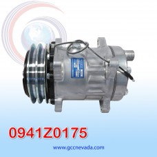 COMPRESOR 709 SD7D15 R-404-A 8 OREJAS TOMA VERTICAL O-RING 2A 132MM 12V NEVADA ASIA
