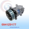 COMPRESOR 709 SD7D15 R-404-A 8 OREJAS TOMA VERTICAL O-RING 8PK 120MM 12V NEVADA ASIA