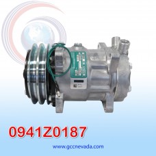 COMPRESOR 709 SANDEN SD7H15 R-134-A 8 OREJAS O-RING 2A 132MM 24V SINGAPUR