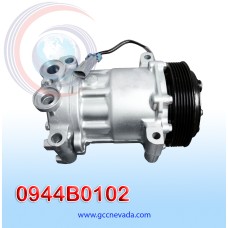 COMPRESOR HT6 SANDEN R-134-A T/P 6PK ENSAMBLADO IMP