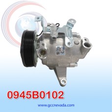 COMPRESOR SUBARU FORESTER AÑO 14/18/ CROSSTREK 16/17 / IMPREZA R-134-A  3 OREJAS 6PK DKV10Z VALEO