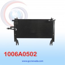 CONDENSADOR FIAT UNO AÑO 04/08 R-134-A S/FILTRO 11X22X25 NEVADA ASIA