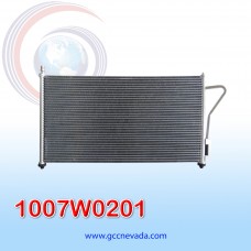 CONDENSADOR FORD FOCUS AÑO 00/05 R-134-A S/FILTRO 14X26.5X20 NEVADA ASIA