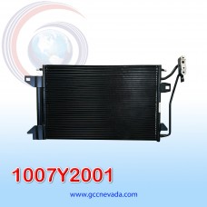 CONDENSADOR FORD FUSION AÑO 06/12 / LINCOLN MKZ 07/12 / MERCURY MILAN 06/09 R-134-A C/FILTRO C/ENFR DE ACEITE 24X15X17MM NEVADA ASIA