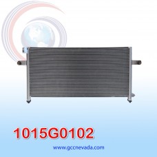 CONDENSADOR NISSAN PATHFINDER / FRONTIER AÑO 96/02 S/FILTRO 73X33X1.8CM NEVADA ASIA