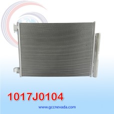 CONDENSADOR RENAULT LOGAN / DUSTER / SANDERO AÑO 14/19 / CAPTUR 17/18 R-134-A C/FILTRO 54X40X1.2CM NEVADA ASIA