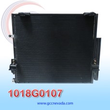 CONDENSADOR TOYOTA HILUX VIGO DIESEL 2.7L / FORTUNER AÑO 06/15 R-134-A C/FILTRO 60X51X1.6CM NEVADA ASIA
