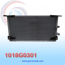 CONDENSADOR TOYOTA HILUX AÑO 00/02 R-134-A S/FILTRO NEVADA ASIA