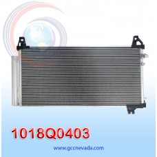 CONDENSADOR TOYOTA YARIS BELTA AÑO 06/13 R-134-A C/FILTRO NEVADA ASIA